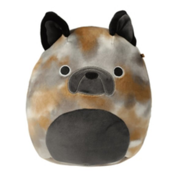 Squishmallows Regina il corgi bianco e marrone con bevanda all’ananas e